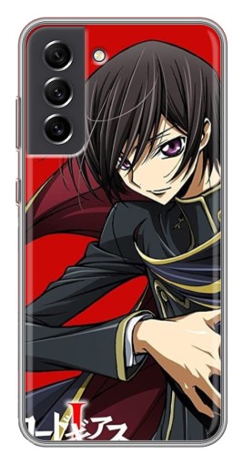 Чехол с принтом "Лелуш на красном" для Samsung Galaxy S21 FE