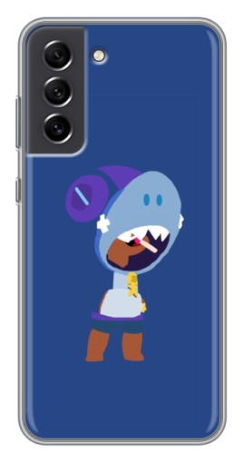 Чехол с картинкой "Леон с конфетой" для Samsung Galaxy S21 FE