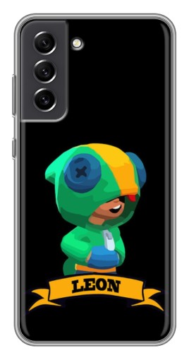 Чехол с картинкой "LEON" для Samsung Galaxy S21 FE