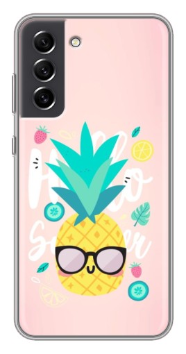 Чехол с принтом "Летний ананас" для Samsung Galaxy S21 FE