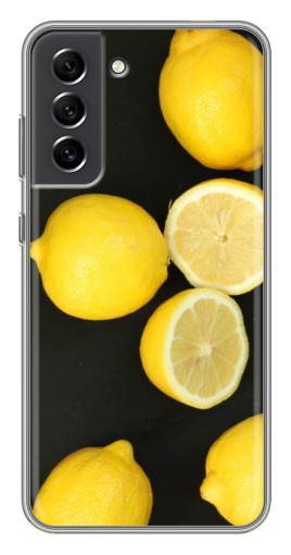 Чехол с принтом "Лимонный стиль" для Samsung Galaxy S21 FE