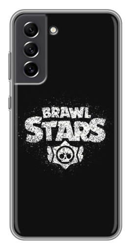 Чехол с принтом "Лого Бравл Старс" для Samsung Galaxy S21 FE