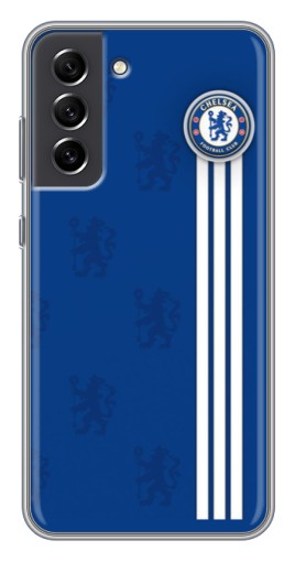 Силиконовый чехол с изображением "Лого Льва Челси" для Samsung Galaxy S21 FE