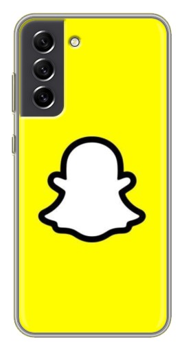 Чехол с печатью "Лого Snapchat" для Samsung Galaxy S21 FE