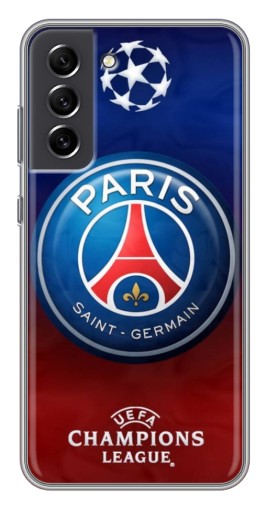 Чехол с картинкой "Логотип ПСЖ" для Samsung Galaxy S21 FE