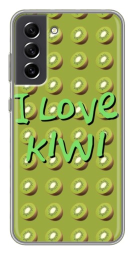 Чехол с принтом "Love Kiwi" для Samsung Galaxy S21 FE