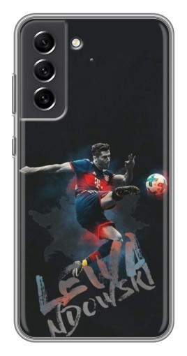 Чехол с принтом "Лёва" для Samsung Galaxy S21 FE
