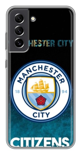 Силиконовый чехол с изображением "Man City Zens" для Samsung Galaxy S21 FE