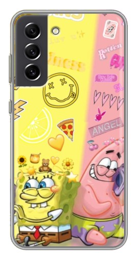 Чехол с принтом "Модный разговор" для Samsung Galaxy S21 FE