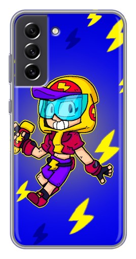 Чехол с картинкой "Молниеносная MAX" для Samsung Galaxy S21 FE