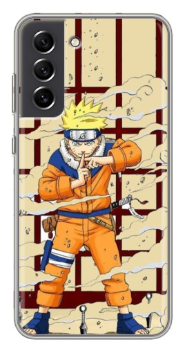 Силиконовый чехол с изображением "naruto uzumaki" для Samsung Galaxy S21 FE