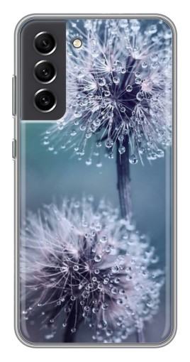 Чехол с печатью "Одуванчик с капельками" для Samsung Galaxy S21 FE