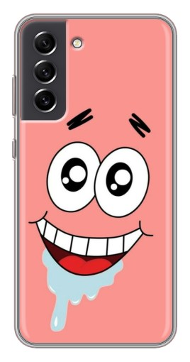 Силиконовый чехол с изображением "Патрик" для Samsung Galaxy S21 FE