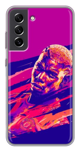 Силиконовый чехол с изображением "Погба МЮ" для Samsung Galaxy S21 FE