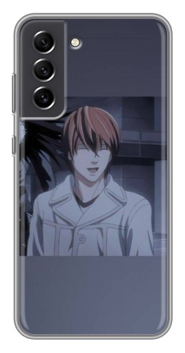 Силиконовый чехол с изображением "Радостный Ягами" для Samsung Galaxy S21 FE