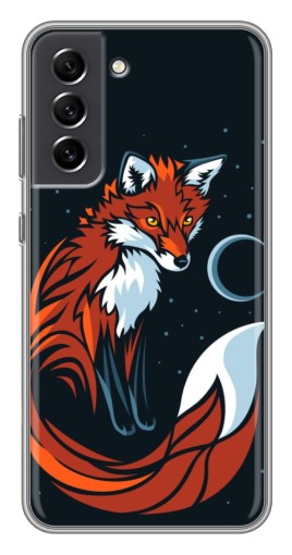 Чехол с принтом "Рыжая лиса" для Samsung Galaxy S21 FE