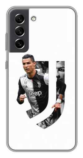 Чехол с печатью "Роналду в Ювентусе" для Samsung Galaxy S21 FE