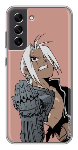 Чехол с печатью "Стальной алхимик" для Samsung Galaxy S21 FE