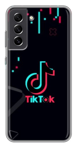 Чехол с картинкой "Стиль TikTok" для Samsung Galaxy S21 FE