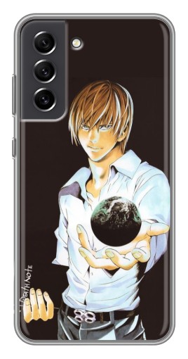 Чехол с печатью "Стильный Лайт Ягами" для Samsung Galaxy S21 FE