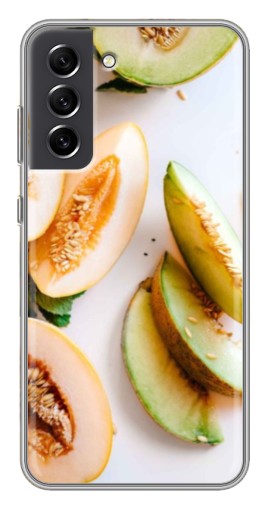 Чехол с принтом "Свежие дыньки" для Samsung Galaxy S21 FE