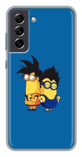 Чехол с картинкой "В костюмах" для Samsung Galaxy S21 FE