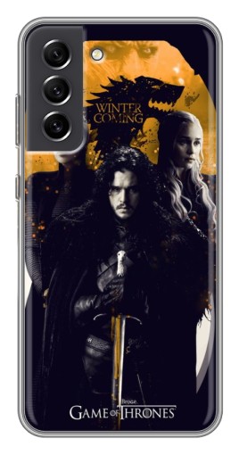 Чехол с картинкой "Winter Coming" для Samsung Galaxy S21 FE