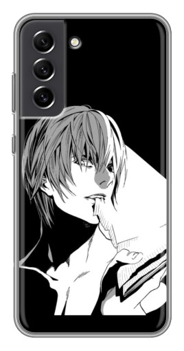 Чехол с печатью "Ягами с блокнотом" для Samsung Galaxy S21 FE