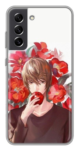 Силиконовый чехол с изображением "Ягами с яблоком" для Samsung Galaxy S21 FE