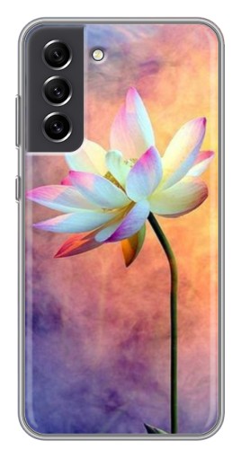 Силиконовый чехол с изображением "Яркая лилия " для Samsung Galaxy S21 FE