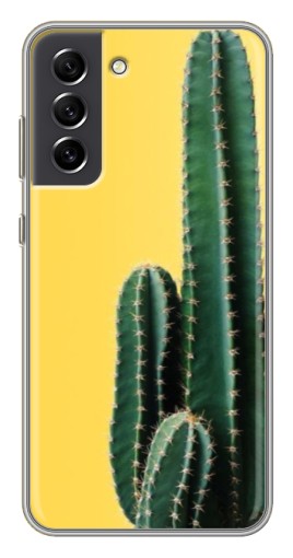 Чехол с печатью "Яркий кактус" для Samsung Galaxy S21 FE