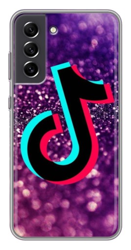 Чехол с печатью "Яркий ТикТок" для Samsung Galaxy S21 FE