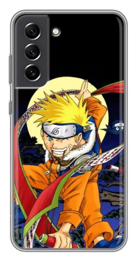 Чехол с картинкой "Яркий Удзумаки" для Samsung Galaxy S21 FE