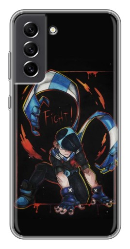Чехол с картинкой "Едгар атакует" для Samsung Galaxy S21 FE