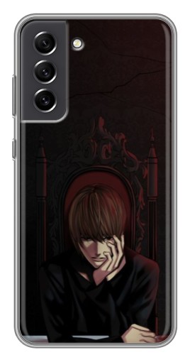Чехол с печатью "Задумчивый Ягами" для Samsung Galaxy S21 FE