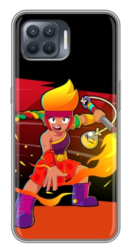 Чехол с печатью "Амбер в дуэли" для OPPO Reno 4 Lite