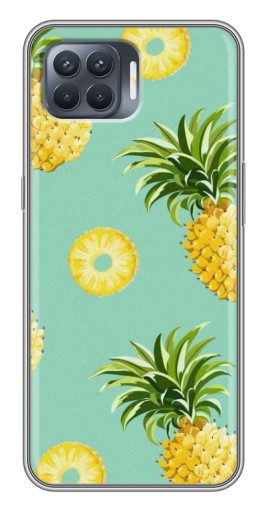 Чехол с принтом "Ананасик" для OPPO Reno 4 Lite
