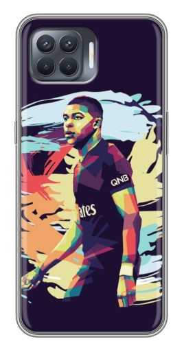 Чехол с картинкой "ART Mbappe" для OPPO Reno 4 Lite
