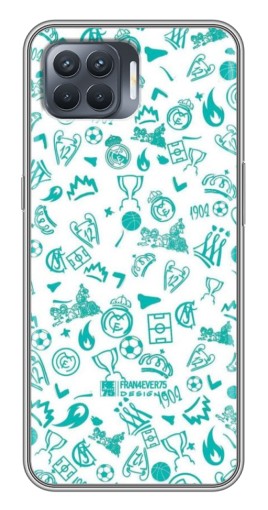 Чехол с печатью "Атрибутика Real Madrid" для OPPO Reno 4 Lite