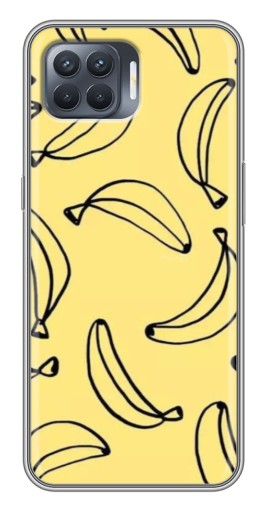 Чехол с картинкой "Бананчики" для OPPO Reno 4 Lite