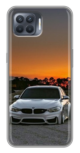 Чехол с картинкой "BMW белая" для OPPO Reno 4 Lite