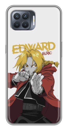 Силиконовый чехол с изображением "Боевй Erlic" для OPPO Reno 4 Lite