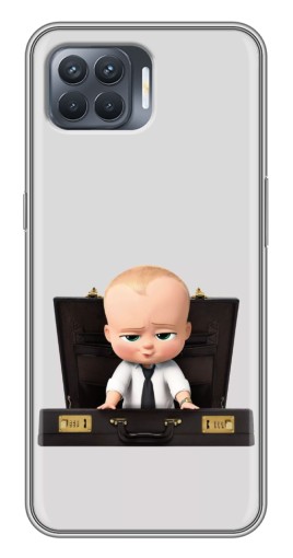 Чехол с печатью "Босс с чемоданом" для OPPO Reno 4 Lite