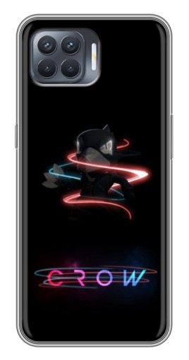 Силиконовый чехол с изображением "Brawl Crow" для OPPO Reno 4 Lite