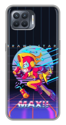 Чехол с картинкой "Brawl MAX" для OPPO Reno 4 Lite