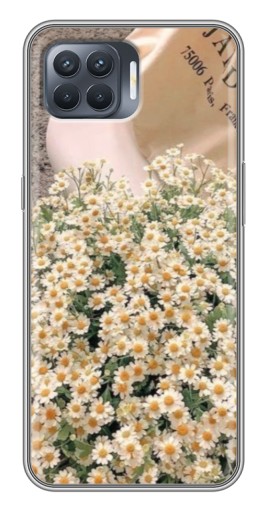 Чехол с печатью "Букет ромашек" для OPPO Reno 4 Lite