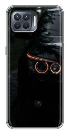 Чехол с картинкой "Черный БМВ" для OPPO Reno 4 Lite