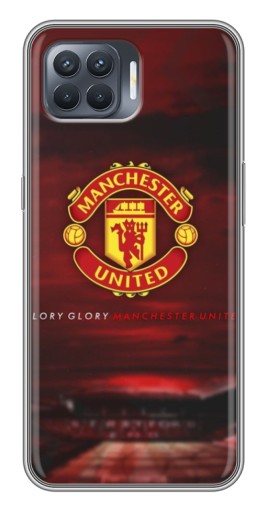 Силиконовый чехол с изображением "Clory MU" для OPPO Reno 4 Lite