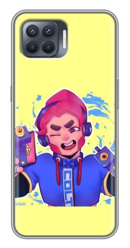 Силиконовый чехол с изображением "Colt Anime" для OPPO Reno 4 Lite