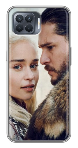 Чехол с печатью "Дейнерис и Сноу" для OPPO Reno 4 Lite